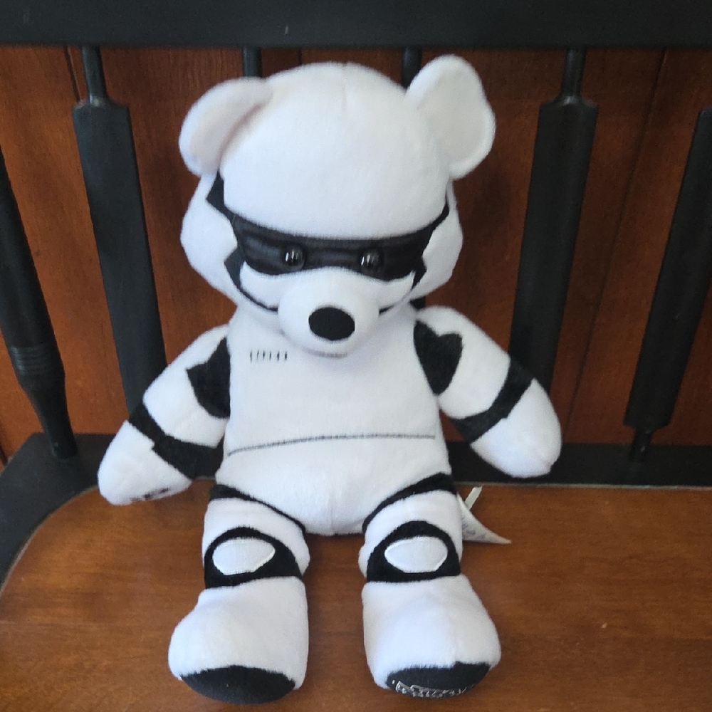 Build-A-Bear White and Black Stormtrooper Plush